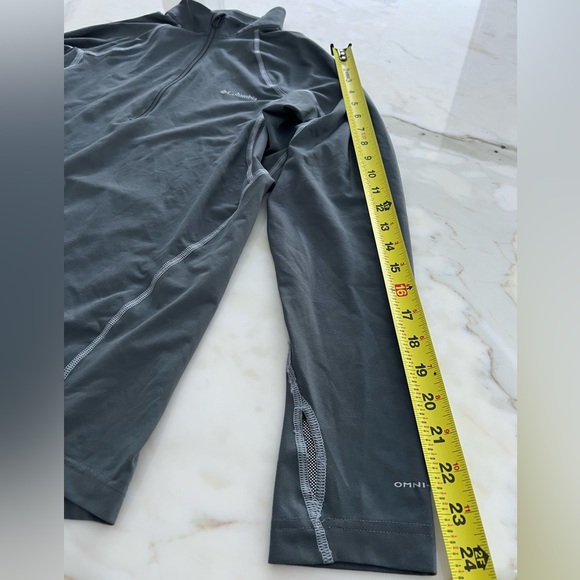 COLUMBIA OMNI-HEAT THERMAL REFLECTIVE GRAY LIGHT WEIGHT JACKET SIZE S/P - Picture 14 of 17